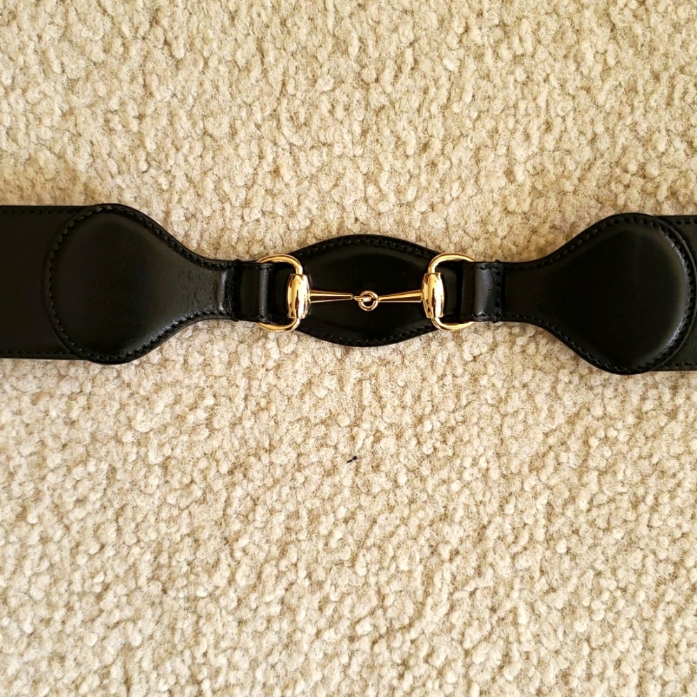 Gucci leather belt